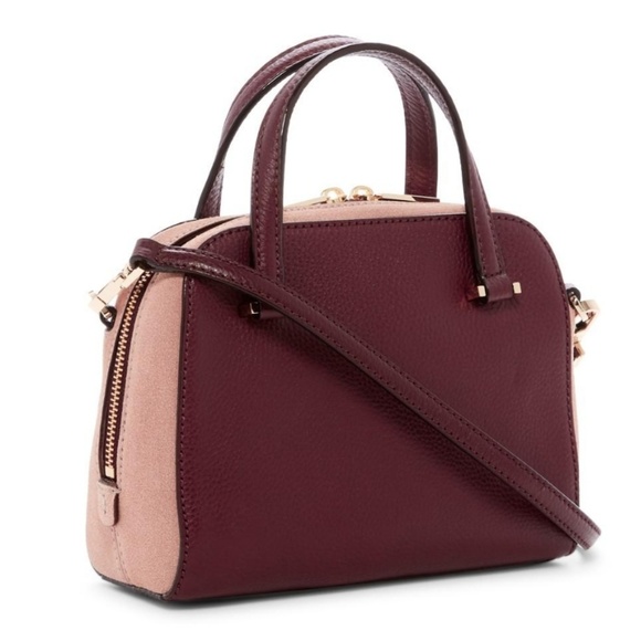 Kate Spade Mini Felix Leather & Suede Satchel - Picture 7 of 7